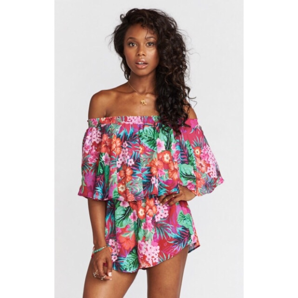Show Me Your Mumu Aloha Beautiful Rosarita Romper